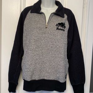 ROOTS zip sweater